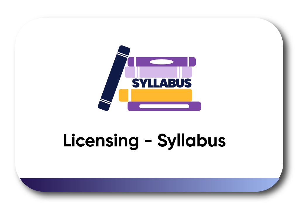 Licensing - Training List